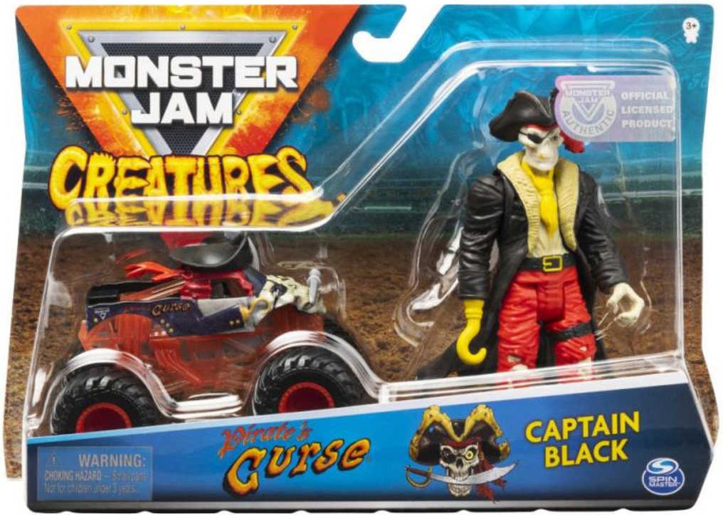 SPIN MASTER Auto Monster Jam 13cm set s figurkou různé druhy plast - obrázek 17