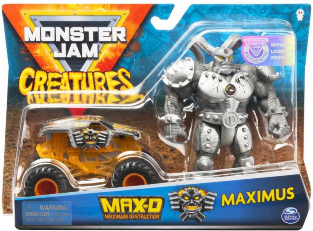SPIN MASTER Auto Monster Jam 13cm set s figurkou různé druhy plast - obrázek 19
