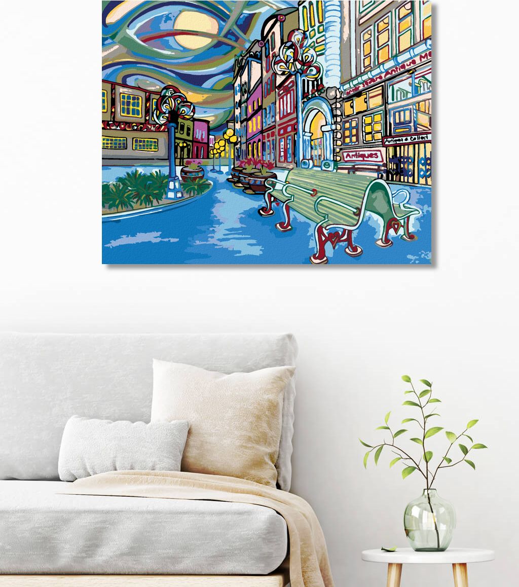 zuty Malování podle čísel - BAREVNÝ SEATTLE - Rozměr: 40x50 cm, Rámování: Varianta: bez rámu a bez vypnutí plátna - obrázek 7