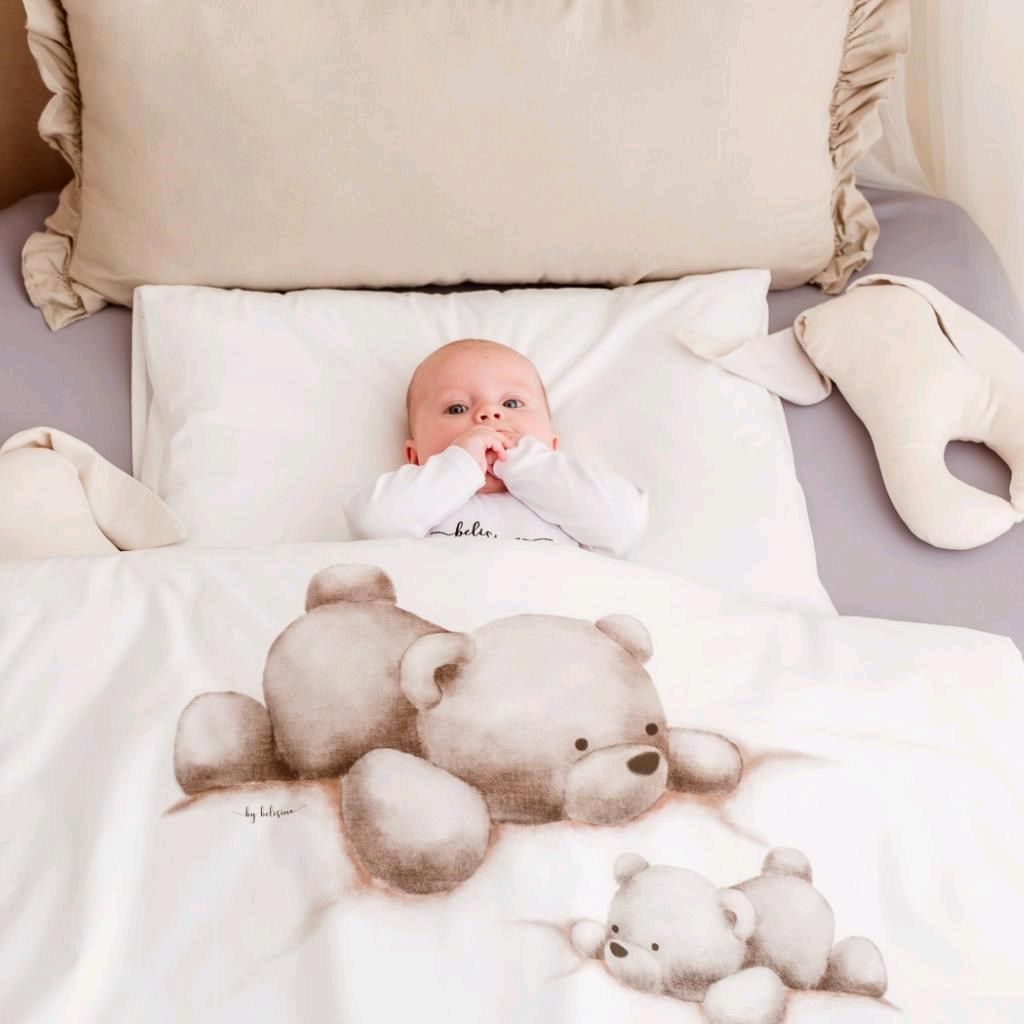 Zavinovačka Belisima Lazy Bear Varianta: beige - béžová - obrázek 6