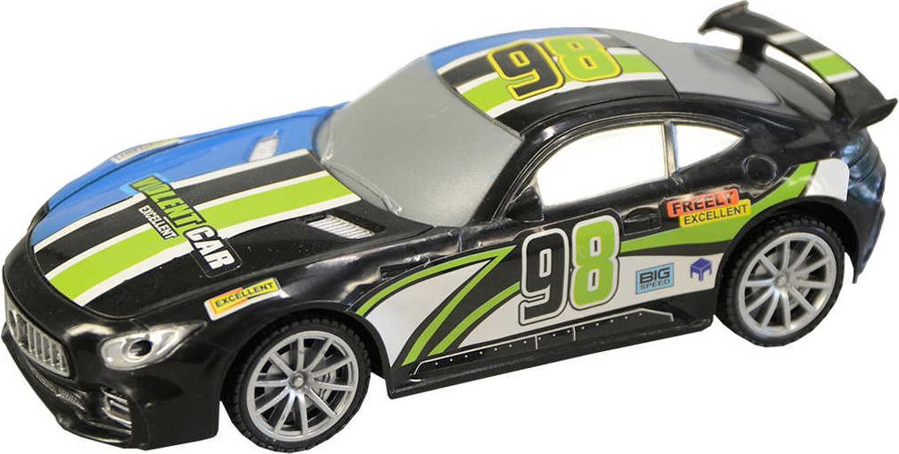 Dudlu RC Auto závodní 17cm na vysílačku 4 kanály 1:32 na baterie 2 druhy Světlo - obrázek 2