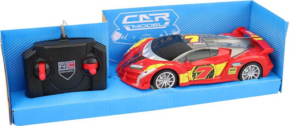 Dudlu RC Auto závodní 17cm na vysílačku 4 kanály 1:32 na baterie 2 druhy Světlo - obrázek 6