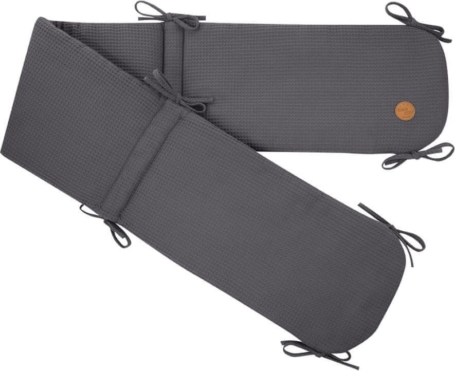 BeeMy Mantinel do postýlky DELUXE Grey - obrázek 1