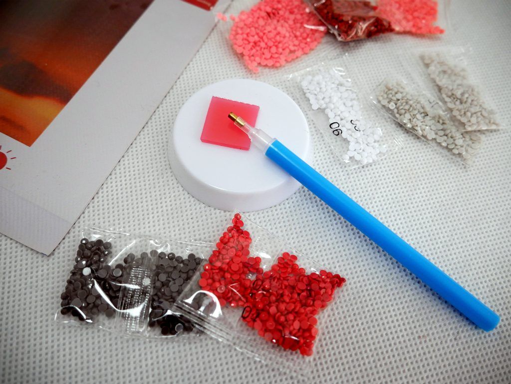 Popron.cz Diamantové malování basic - sakura - obrázek 3