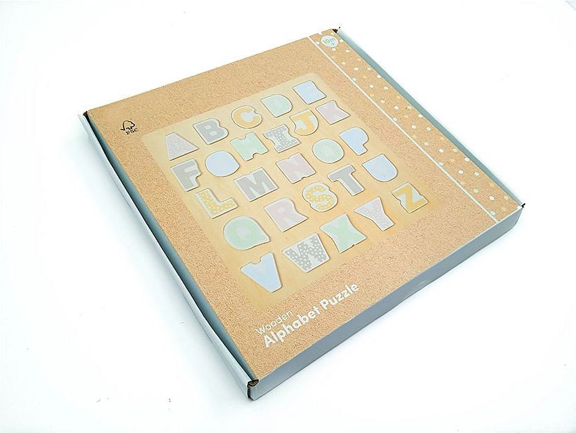Dudlu Dřevěné puzzle Abeceda - obrázek 2