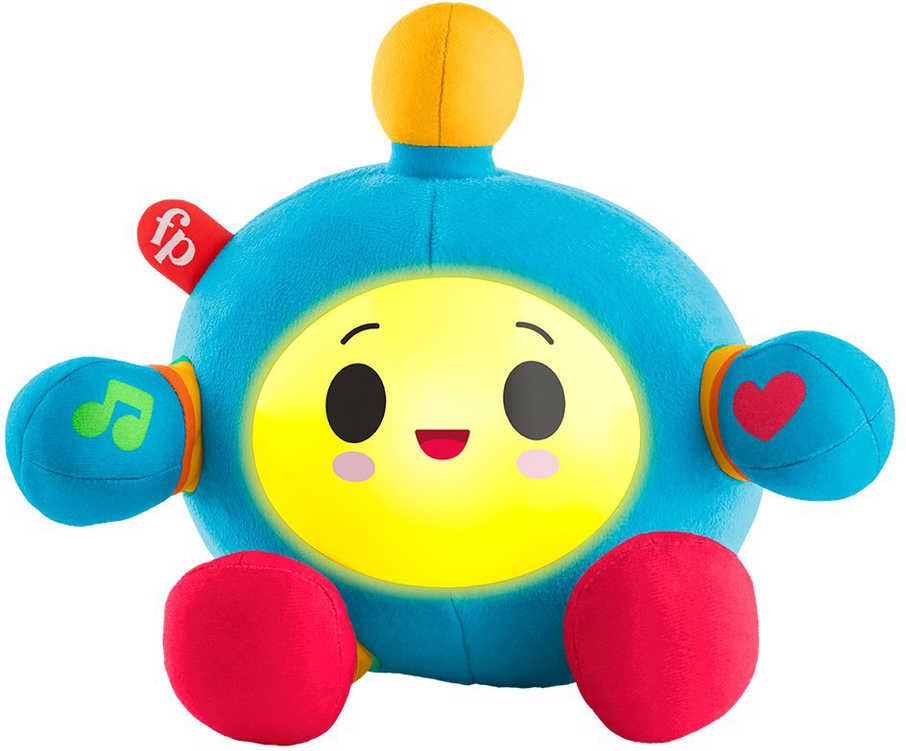 FISHER PRICE Baby Happy World Brouček na baterie Světlo Zvuk pro miminko - obrázek 3