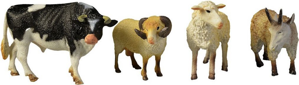 Dudlu Zvířata domácí farma 13cm plastové figurky zvířátka různé druhy - obrázek 4