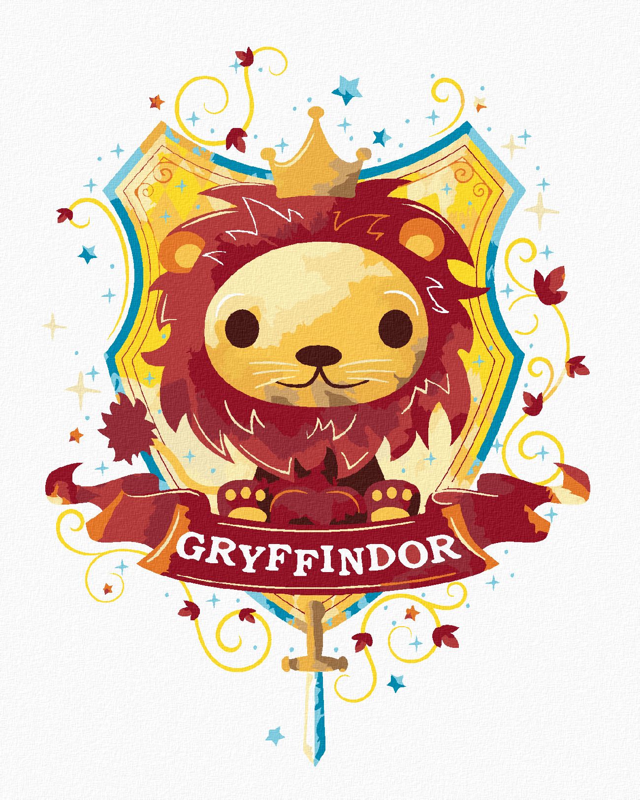 zuty Malování podle čísel - NEBELVÍR (HARRY POTTER) - Rozměr: 40x50 cm, Rámování: Varianta: vypnuté plátno na rám - obrázek 1