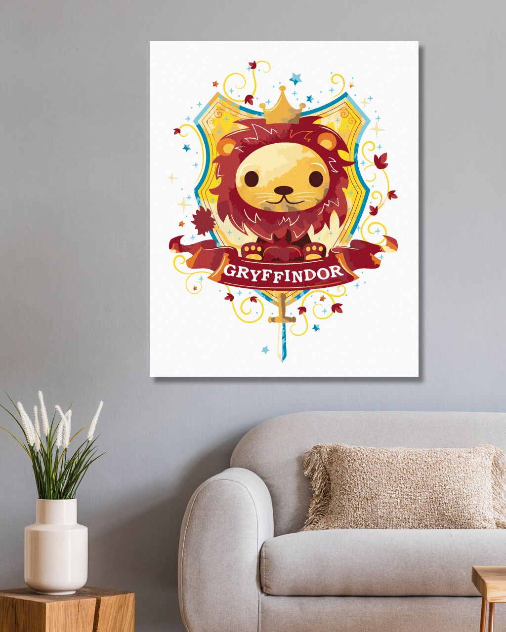 zuty Malování podle čísel - NEBELVÍR (HARRY POTTER) - Rozměr: 40x50 cm, Rámování: Varianta: vypnuté plátno na rám - obrázek 4