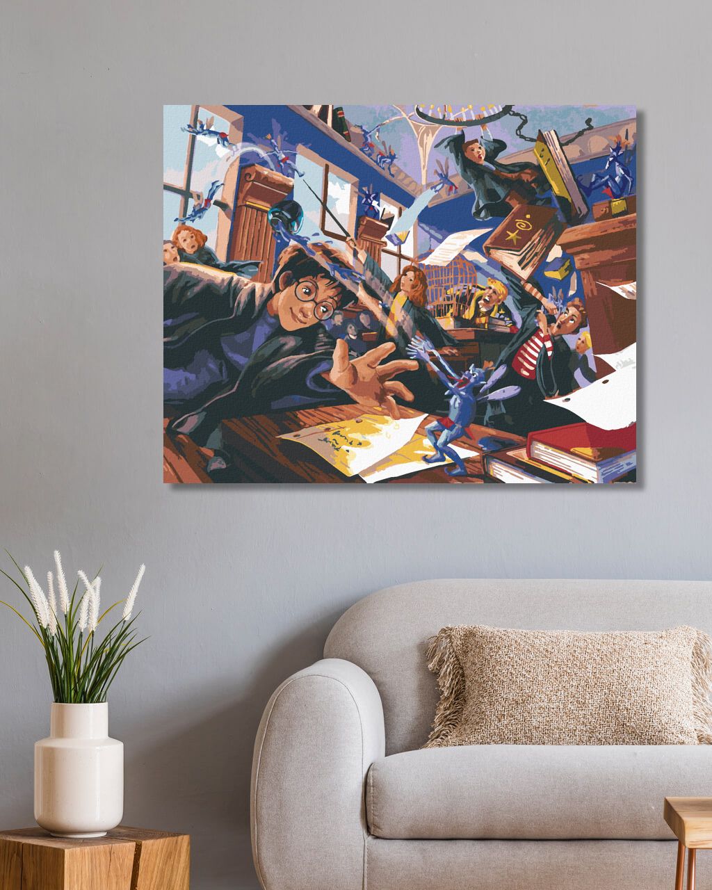 zuty Malování podle čísel - CORNWALLŠTÍ RARACHOVÉ (HARRY POTTER) - Rozměr: 40x50 cm, Rámování: Varianta: vypnuté plátno na rám - obrázek 9