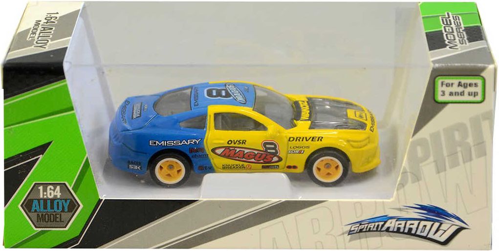 Dudlu Auto sportovní závodní 7cm kovová závodnička 1:64 různé druhy - obrázek 6