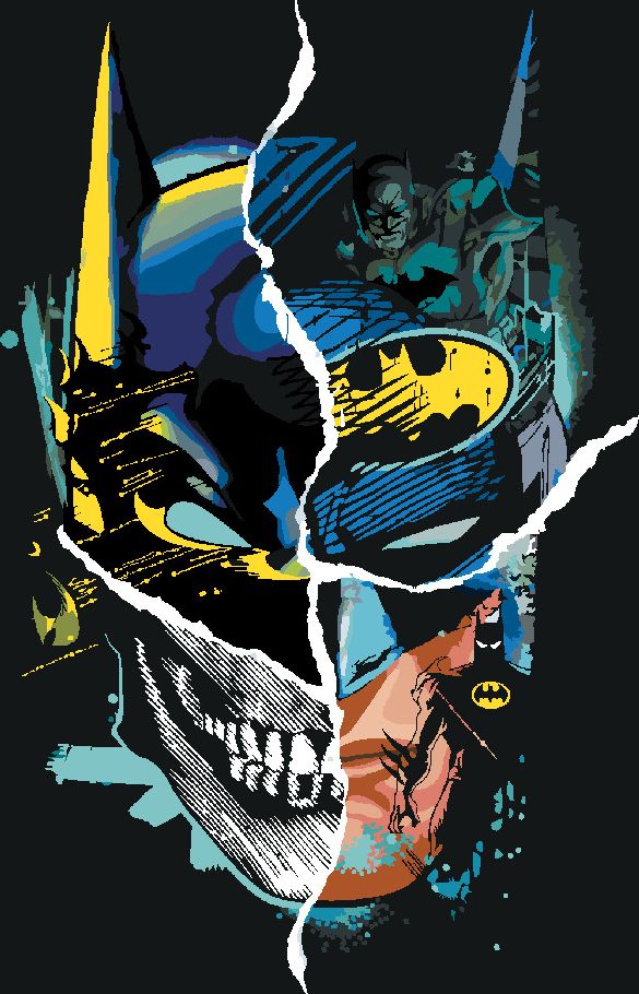 zuty Malování podle čísel - BATMAN A LEBKA - Rozměr: 40x50 cm, Rámování: Varianta: vypnuté plátno na rám - obrázek 2