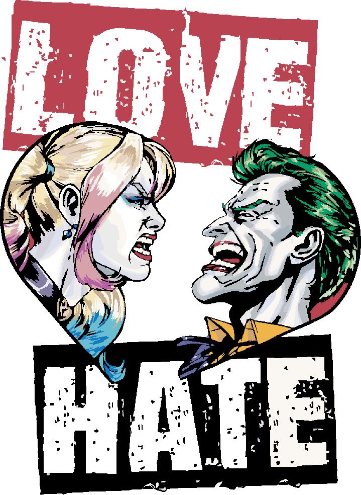 zuty Malování podle čísel - HARLEY QUINN A JOKER (BATMAN) - Rozměr: 40x50 cm, Rámování: Varianta: vypnuté plátno na rám - obrázek 2