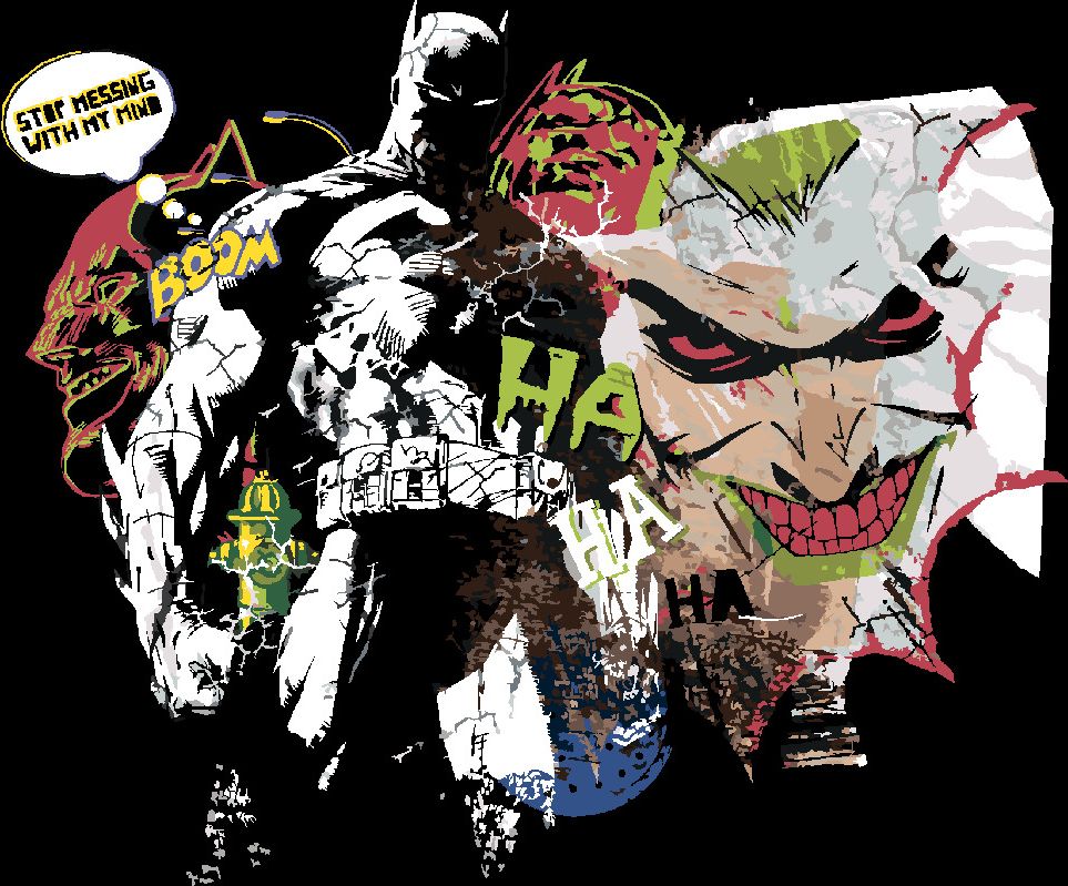 zuty Malování podle čísel - BATMAN A JOKER KOMIKS - Rozměr: 40x50 cm, Rámování: Varianta: vypnuté plátno na rám - obrázek 4
