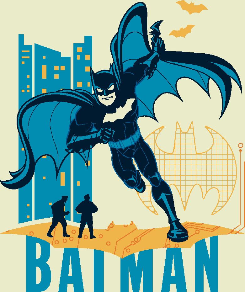 zuty Malování podle čísel - KRESLENÝ BATMAN III - Rozměr: 40x50 cm, Rámování: Varianta: vypnuté plátno na rám - obrázek 6