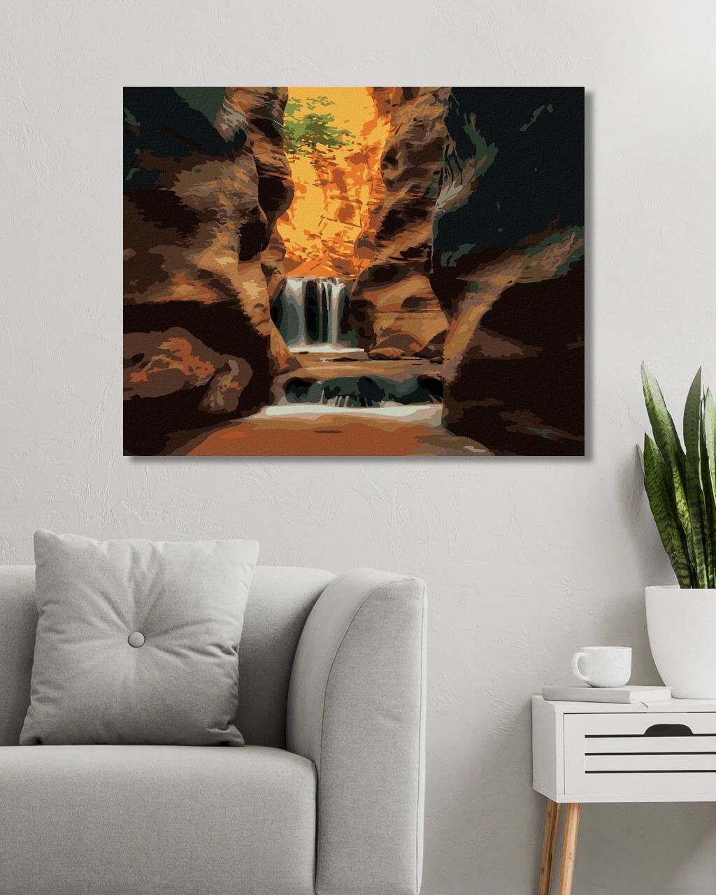 zuty Malování podle čísel - MALÝ KAŇON (DENNIS FRATES) - Rozměr: 40x50 cm, Rámování: Varianta: vypnuté plátno na rám - obrázek 8