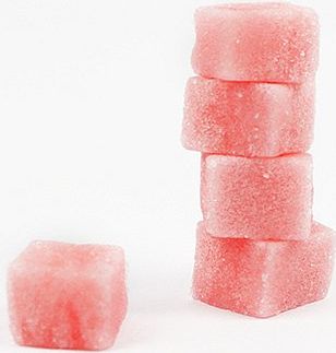 Dudlu Exfoliační kostky růžové - obrázek 1