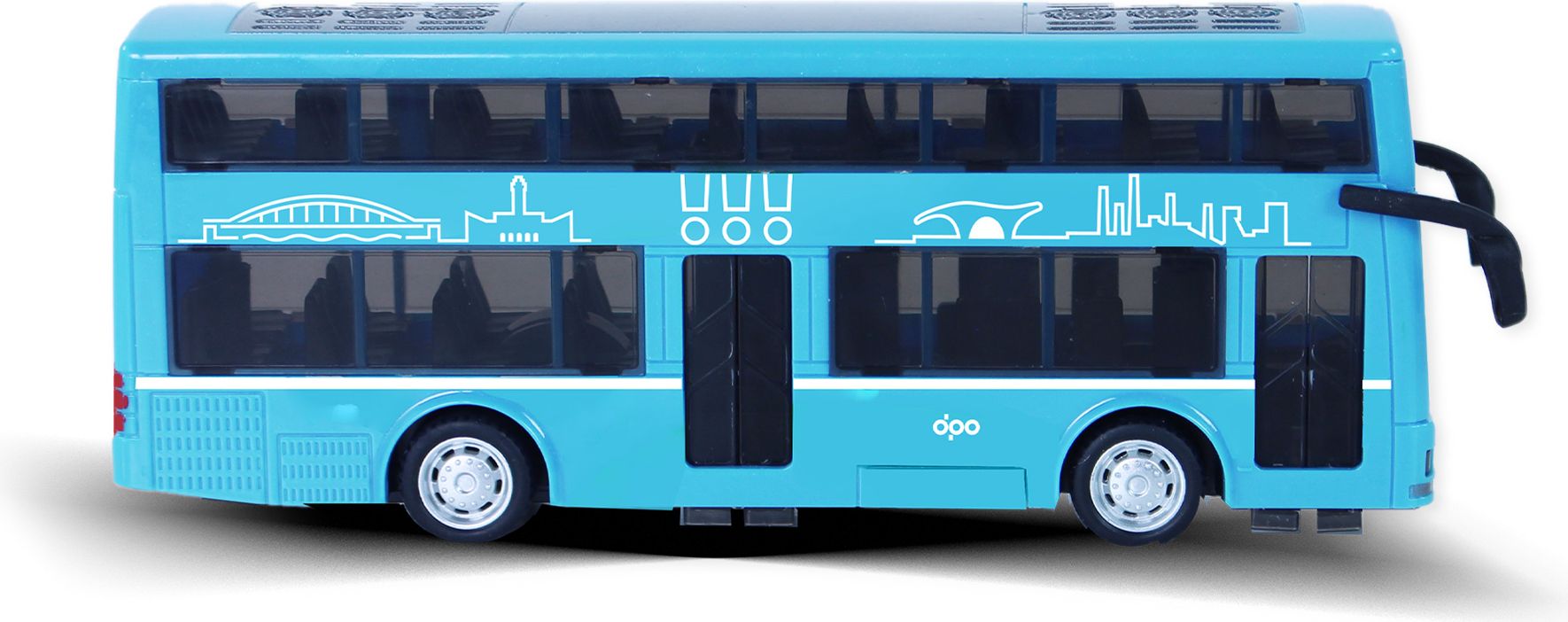 RAPPA Dvoupatrový autobus doubledecker DPO Ostrava 20 cm - obrázek 2