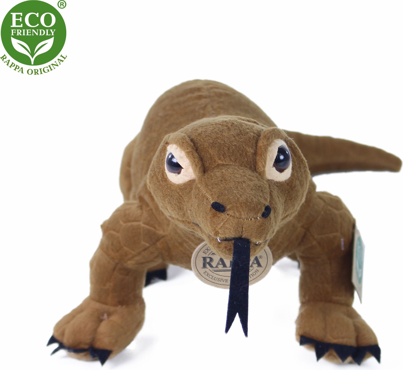 RAPPA Plyšový varan 45 cm ECO-FRIENDLY - obrázek 2