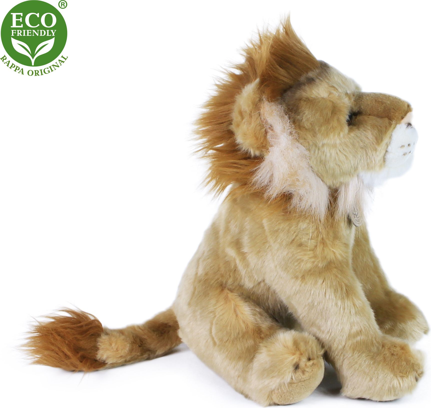 RAPPA Plyšový lev 30 cm ECO-FRIENDLY - obrázek 5