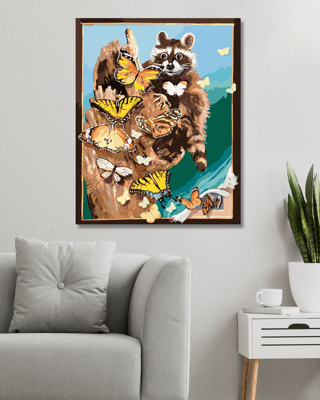 zuty Malování podle čísel - MÝVAL A MOTÝLI (D. RUSTY RUST) - Rozměr: 40x50 cm, Rámování: Varianta: bez rámu a bez vypnutí plátna - obrázek 7