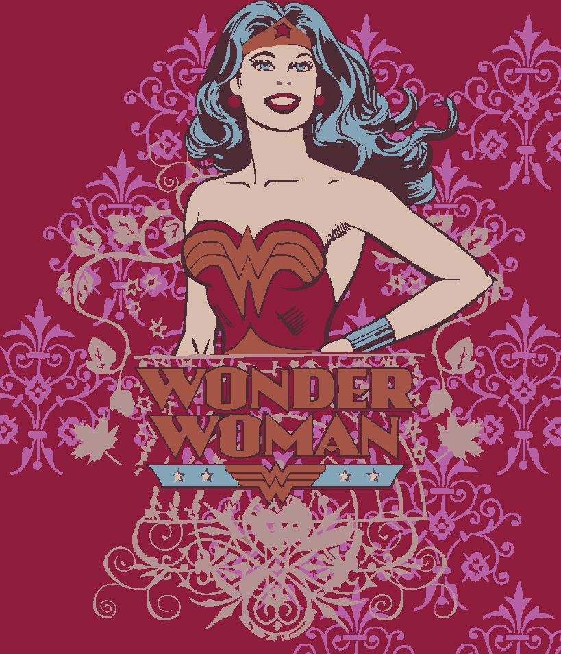 zuty Malování podle čísel - WONDER WOMAN PLAKÁT ČERVENÝ - Rozměr: 40x50 cm, Rámování: Varianta: bez rámu a bez vypnutí plátna - obrázek 6
