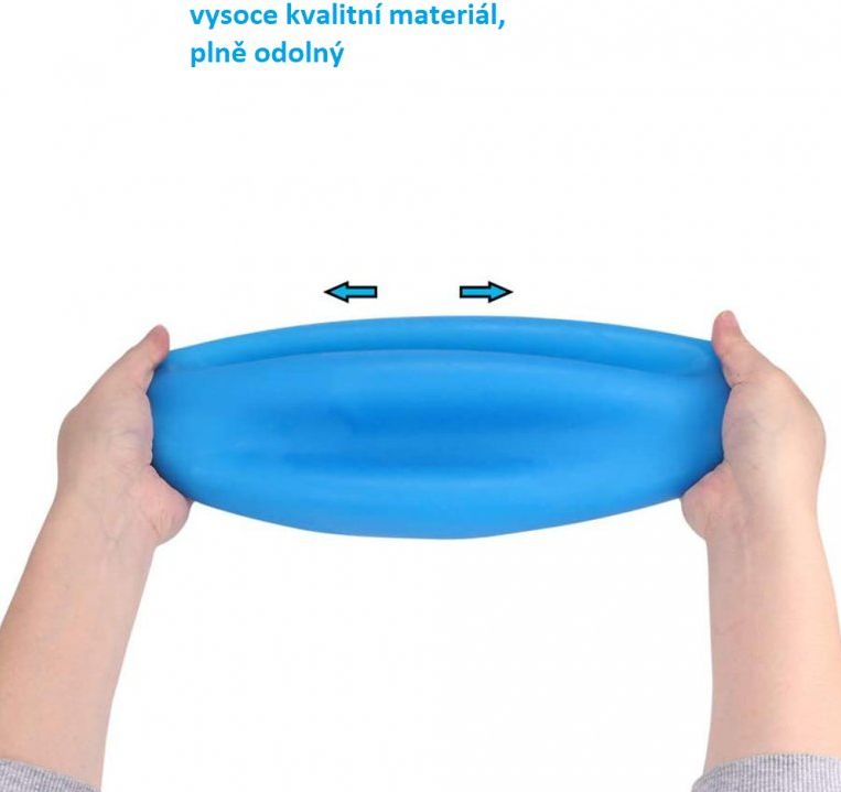 Dudlu Pružný nafukovací míč - modrý - obrázek 11