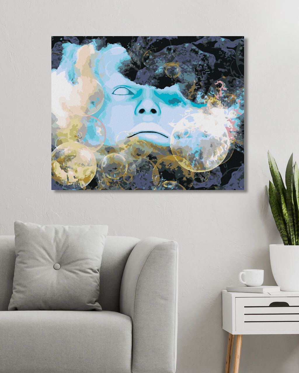 zuty Malování podle čísel - LIDSKÁ PŘEDSTAVIVOST - Rozměr: 40x50 cm, Rámování: Varianta: vypnuté plátno na rám - obrázek 10