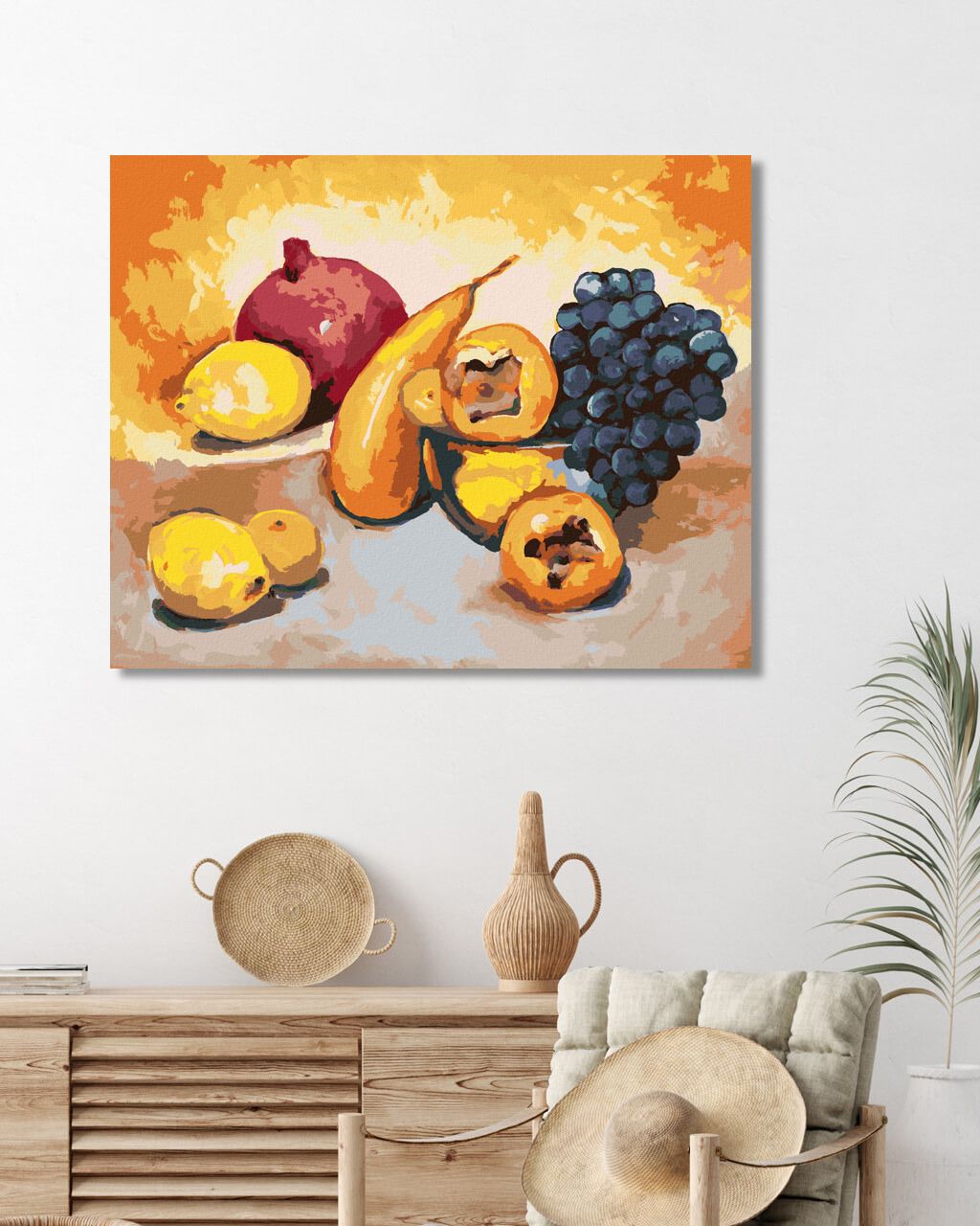 zuty Malování podle čísel - OVOCE - Rozměr: 40x50 cm, Rámování: Varianta: bez rámu a bez vypnutí plátna - obrázek 9