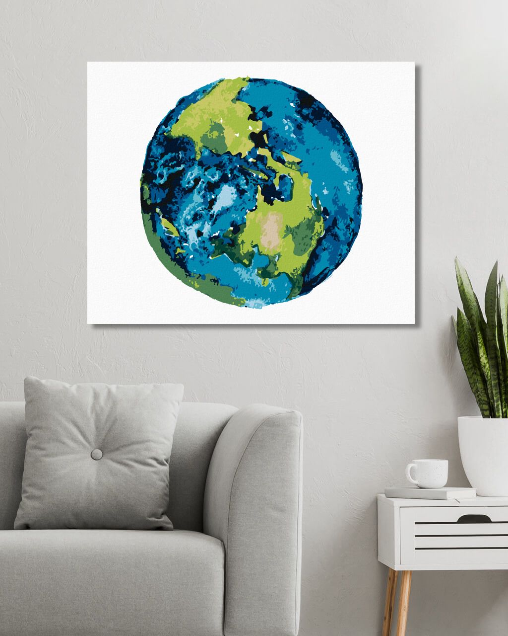 zuty Malování podle čísel - PLANETA ZEMĚ - Rozměr: 40x50 cm, Rámování: Varianta: bez rámu a bez vypnutí plátna - obrázek 8