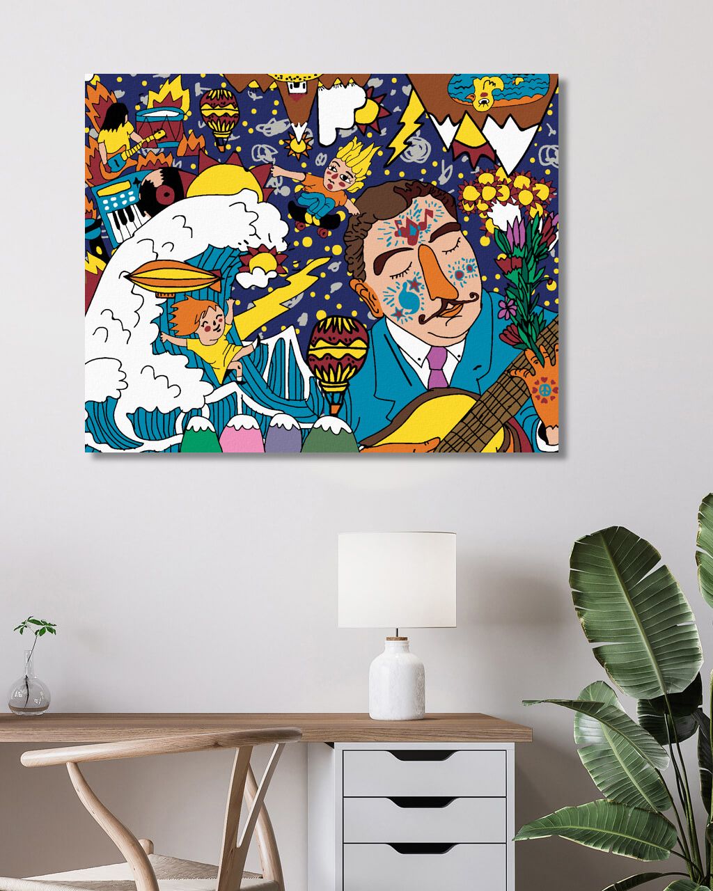 zuty Malování podle čísel - ŽIVOT VE MĚSTĚ - Rozměr: 40x50 cm, Rámování: Varianta: vypnuté plátno na rám - obrázek 9