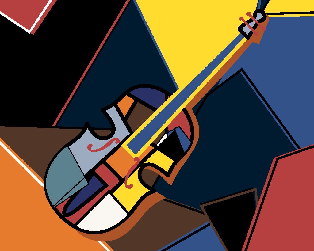 zuty Malování podle čísel - VIOLONCELLO V KUBICKÉM STYLU - Rozměr: 40x50 cm, Rámování: Varianta: vypnuté plátno na rám - obrázek 9
