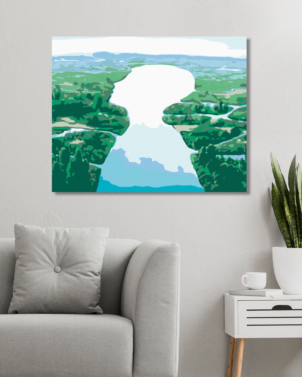 zuty Malování podle čísel - LIDSKÁ ŘEKA - Rozměr: 40x50 cm, Rámování: Varianta: vypnuté plátno na rám - obrázek 10