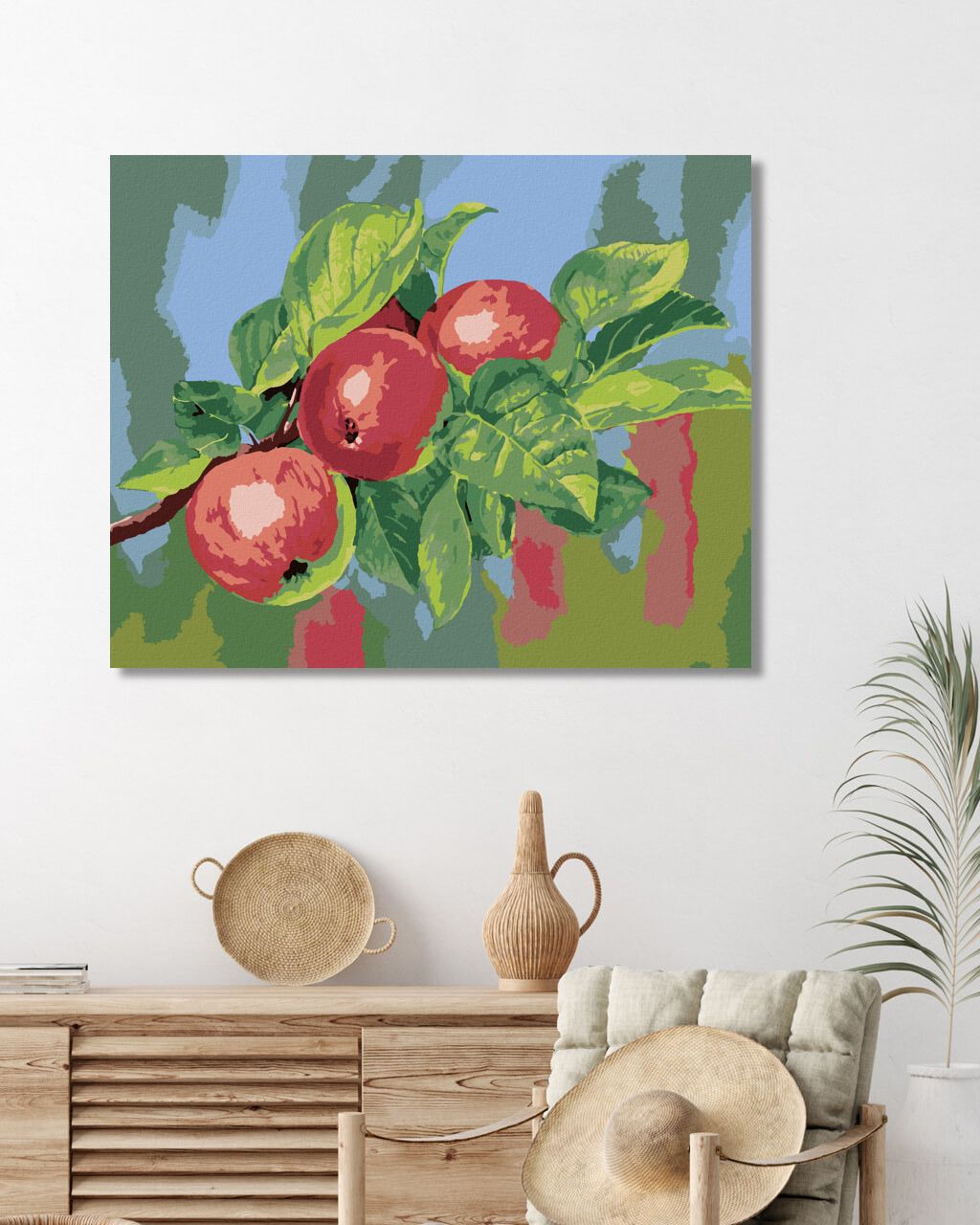 zuty Malování podle čísel - JABLOŇ - Rozměr: 40x50 cm, Rámování: Varianta: bez rámu a bez vypnutí plátna - obrázek 9