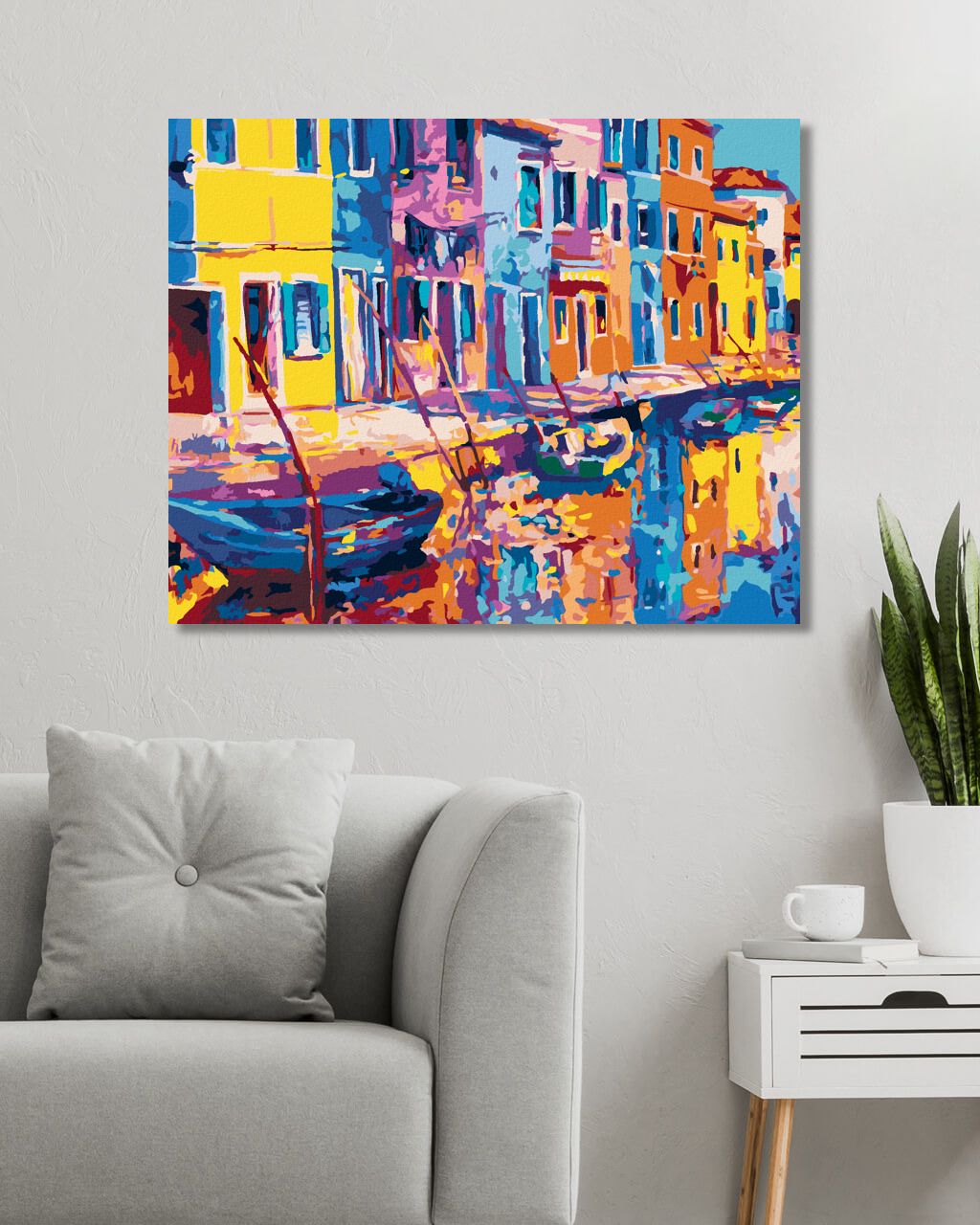 zuty Malování podle čísel - BENÁTKY V IMPRESIONISMU - Rozměr: 40x50 cm, Rámování: Varianta: vypnuté plátno na rám - obrázek 10
