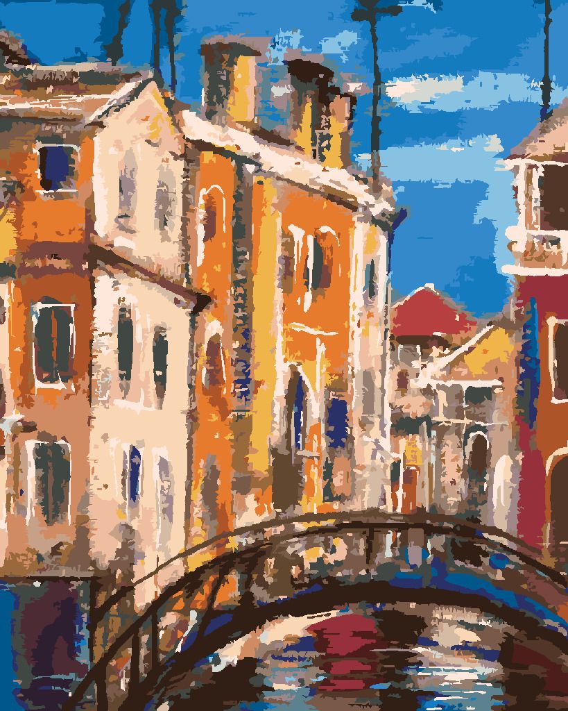 zuty Malování podle čísel - ANTICKÝ MOST - Rozměr: 40x50 cm, Rámování: Varianta: vypnuté plátno na rám - obrázek 8