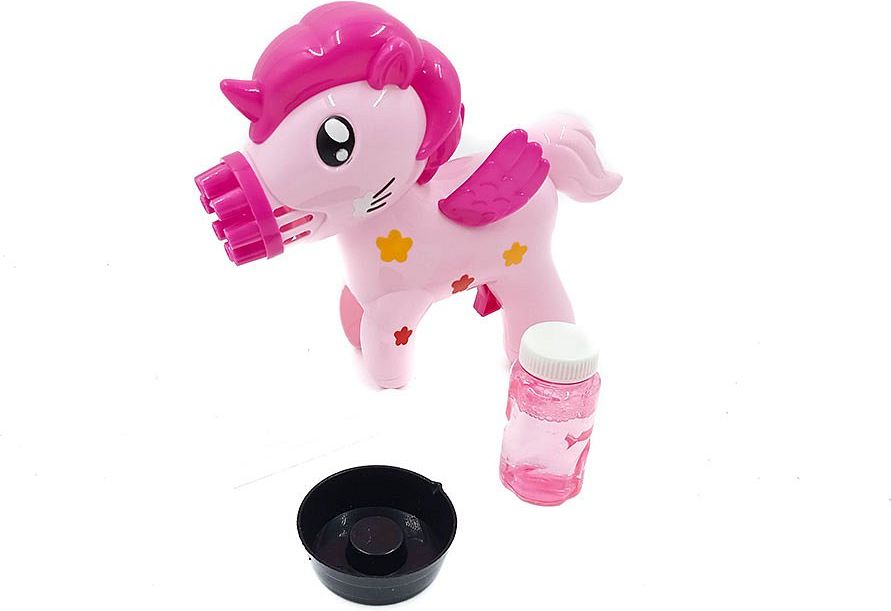 Bublifuk Bubble Pony - růžový - obrázek 1