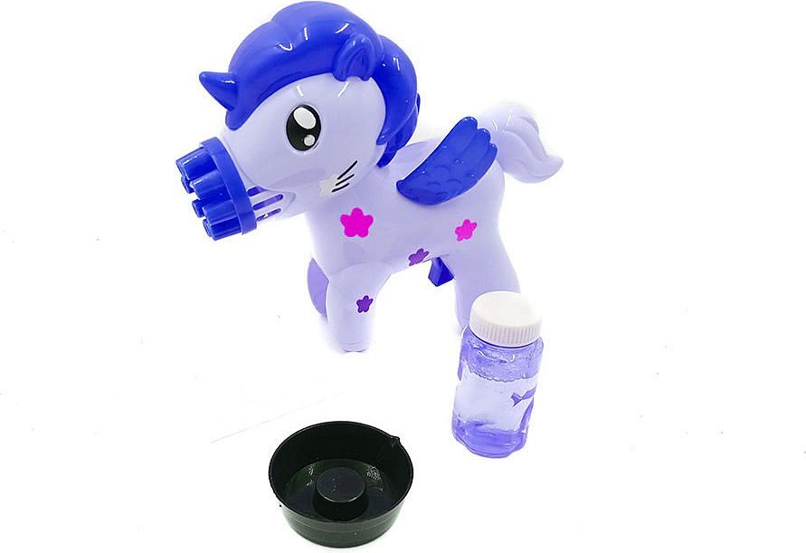 Bublifuk Bubble Pony - fialový - obrázek 1