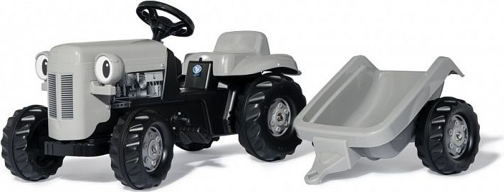 Šlapací traktor Rolly Kid Litle Grey Fergie šedý - obrázek 1