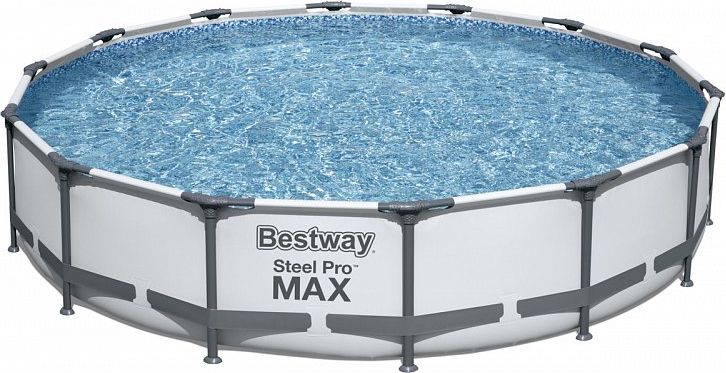 Nadzemní bazén kulatý Steel Pro MAX, kartušová filtrace, průměr 4,27m, výška 84cm - obrázek 1