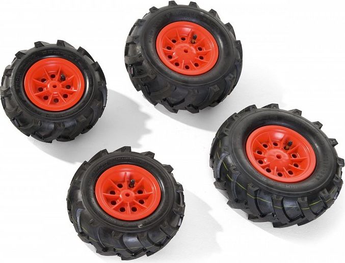Nafukovací pneumatiky na traktory Junior, Farmtrac - červené - obrázek 1