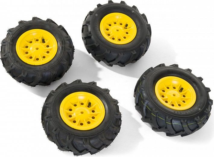 Nafukovací pneumatiky na traktory Farmtrac Premium - žluté - obrázek 1