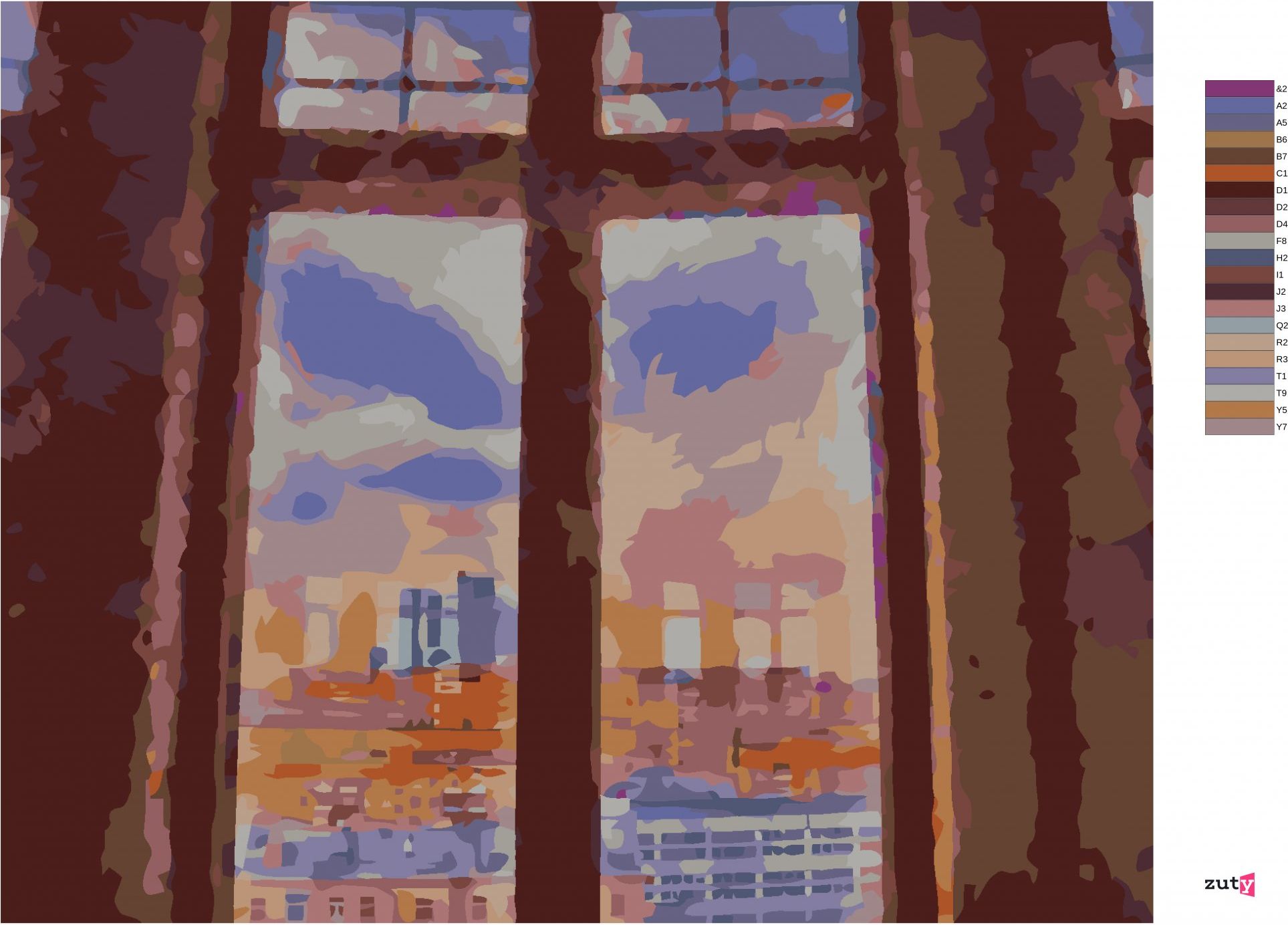 zuty Malování podle čísel - NEW YORK ZA OKNY - Rozměr: 40x50 cm, Rámování: Varianta: vypnuté plátno na rám - obrázek 6