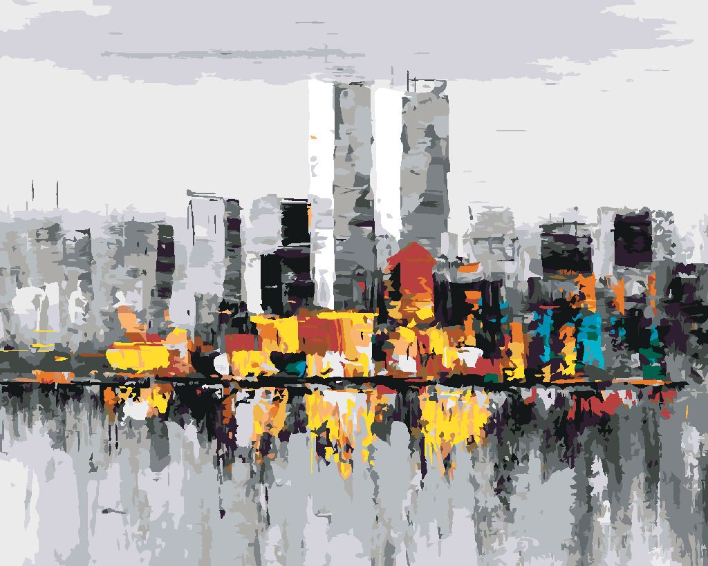 zuty Malování podle čísel - NEW YORK CITY - Rozměr: 40x50 cm, Rámování: Varianta: bez rámu a bez vypnutí plátna - obrázek 10