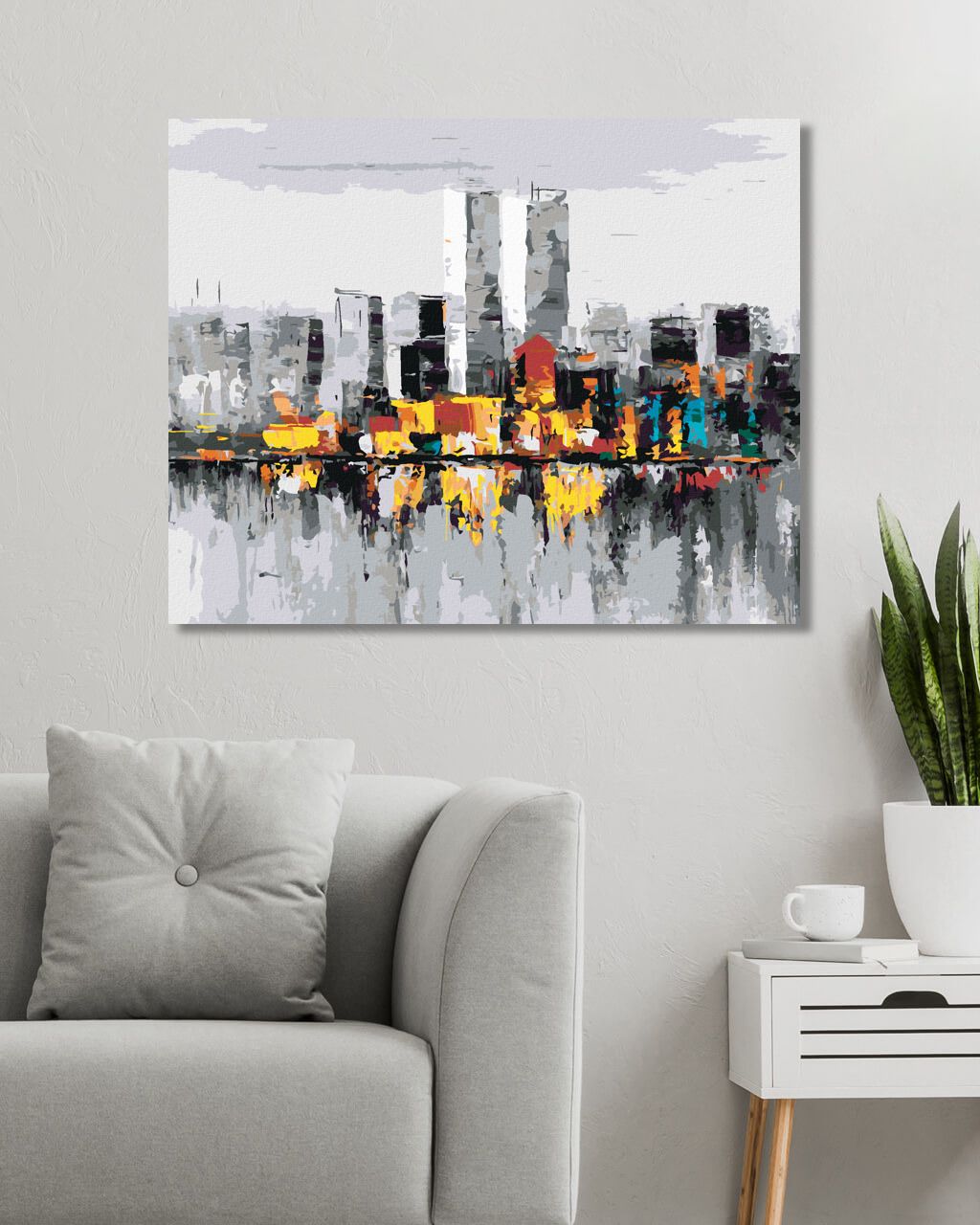 zuty Malování podle čísel - NEW YORK CITY - Rozměr: 40x50 cm, Rámování: Varianta: vypnuté plátno na rám - obrázek 2