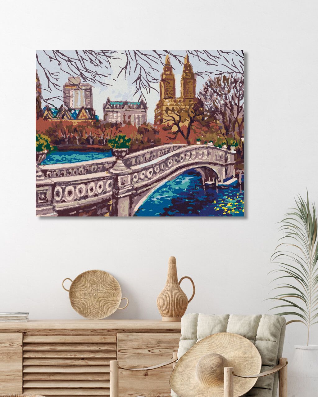 zuty Malování podle čísel - NEW YORK CENTRAL PARK I - Rozměr: 40x50 cm, Rámování: Varianta: bez rámu a bez vypnutí plátna - obrázek 9