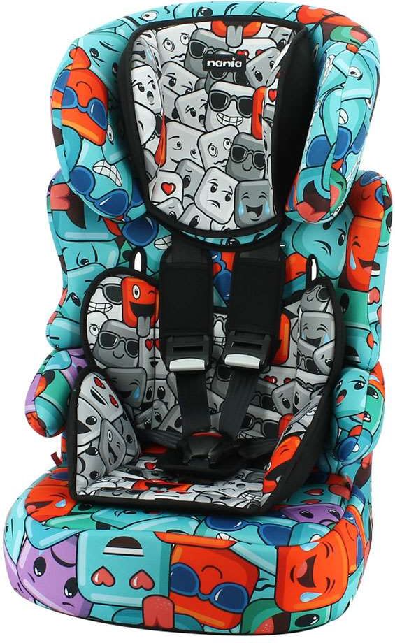 Autosedačka Nania Beline Sp Varianta: Luxe EMOJI - multicolor - obrázek 1