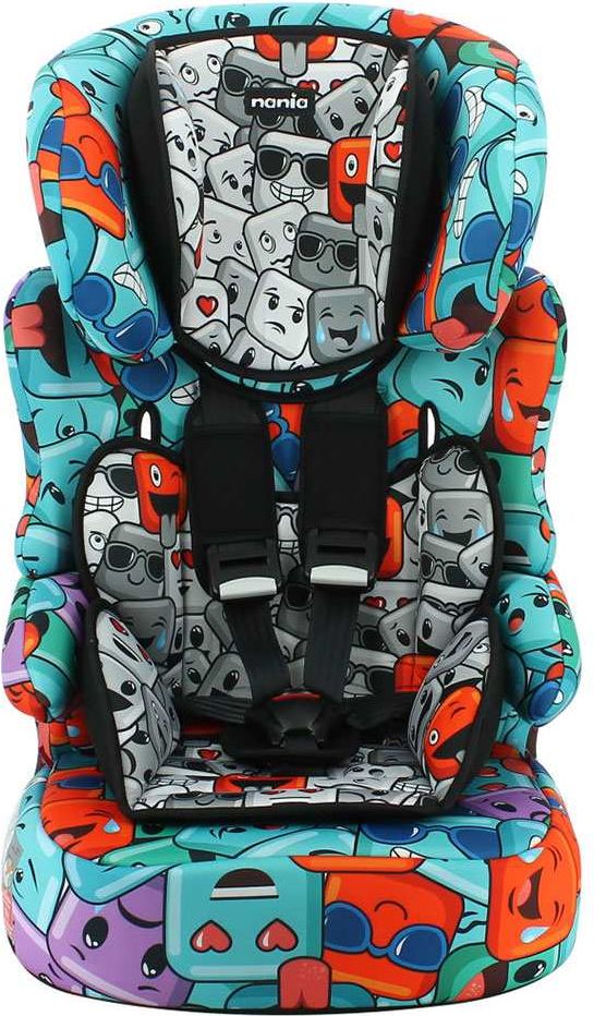 Autosedačka Nania Beline Sp Varianta: Luxe EMOJI - multicolor - obrázek 46