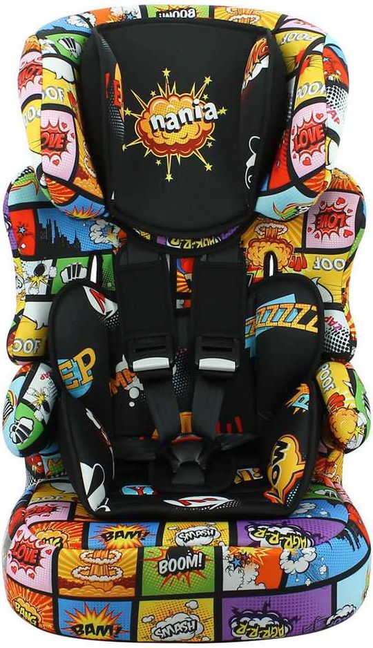 Autosedačka Nania Beline Sp Varianta: Luxe EMOJI - multicolor - obrázek 49