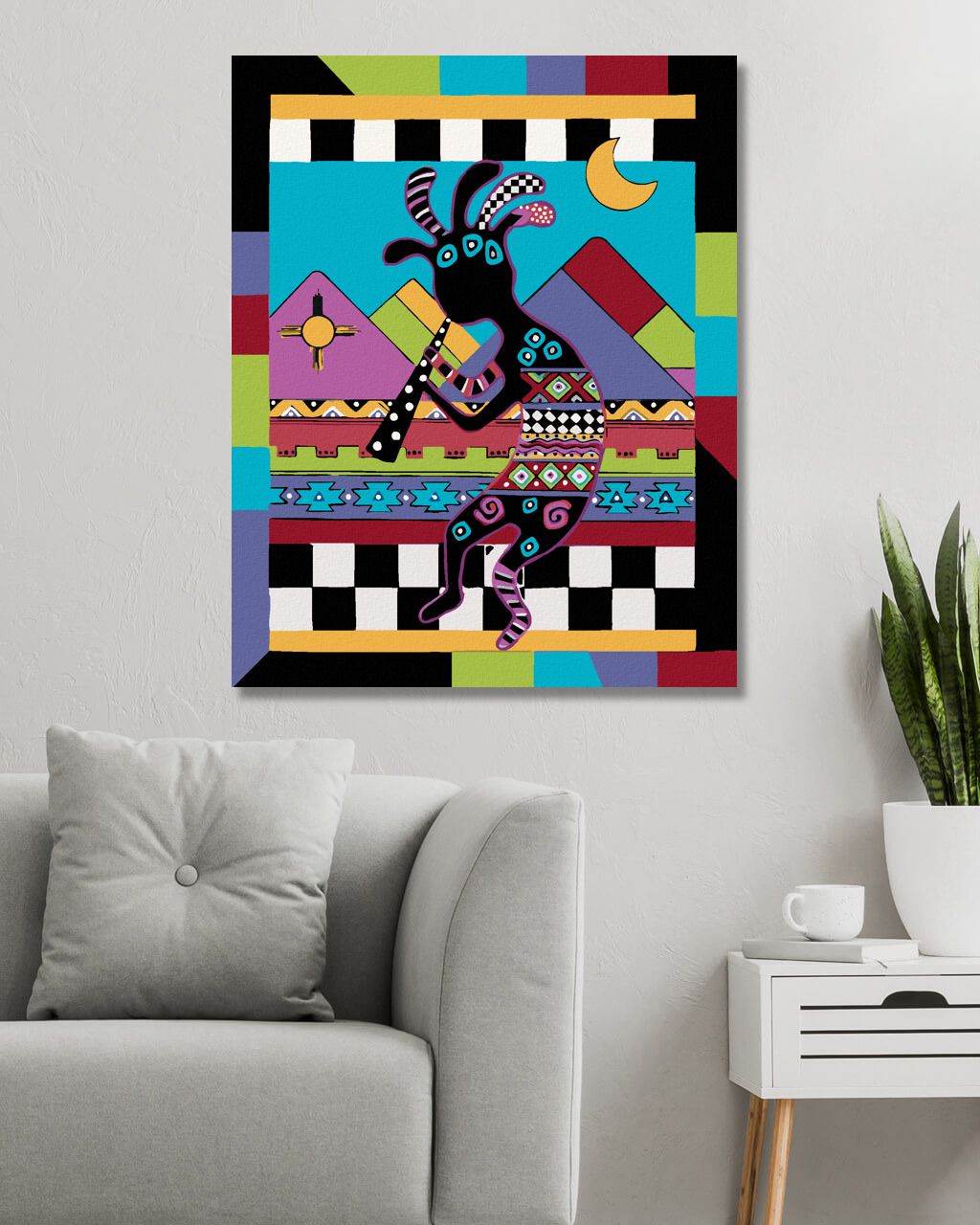 zuty Malování podle čísel - MIMOZEMŠŤAN (JONNA JAMES) - Rozměr: 40x50 cm, Rámování: Varianta: bez rámu a bez vypnutí plátna - obrázek 4